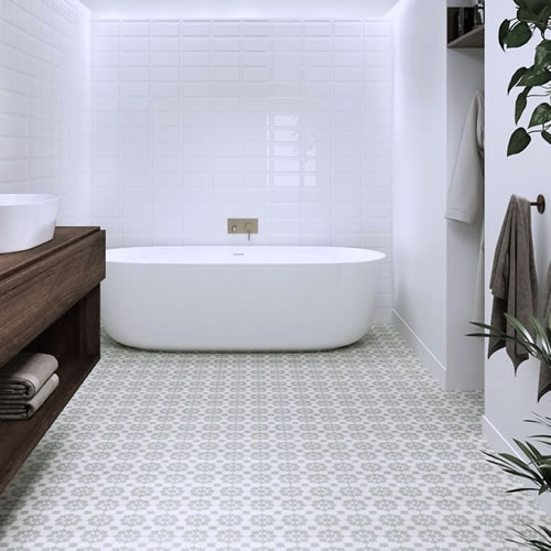 modern country bathroom tiles Sydney Australia